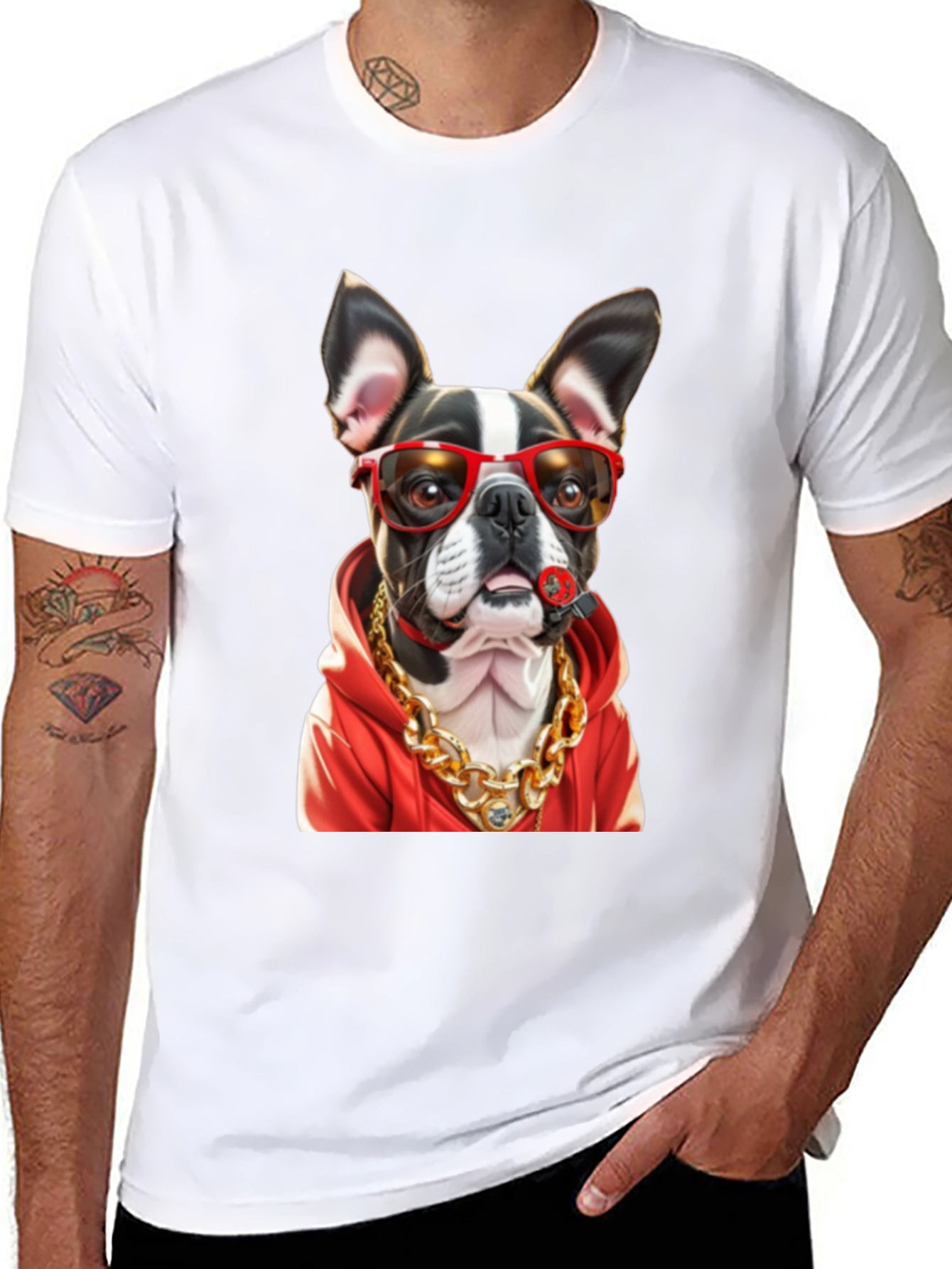 Cool Dog Graphic Tee