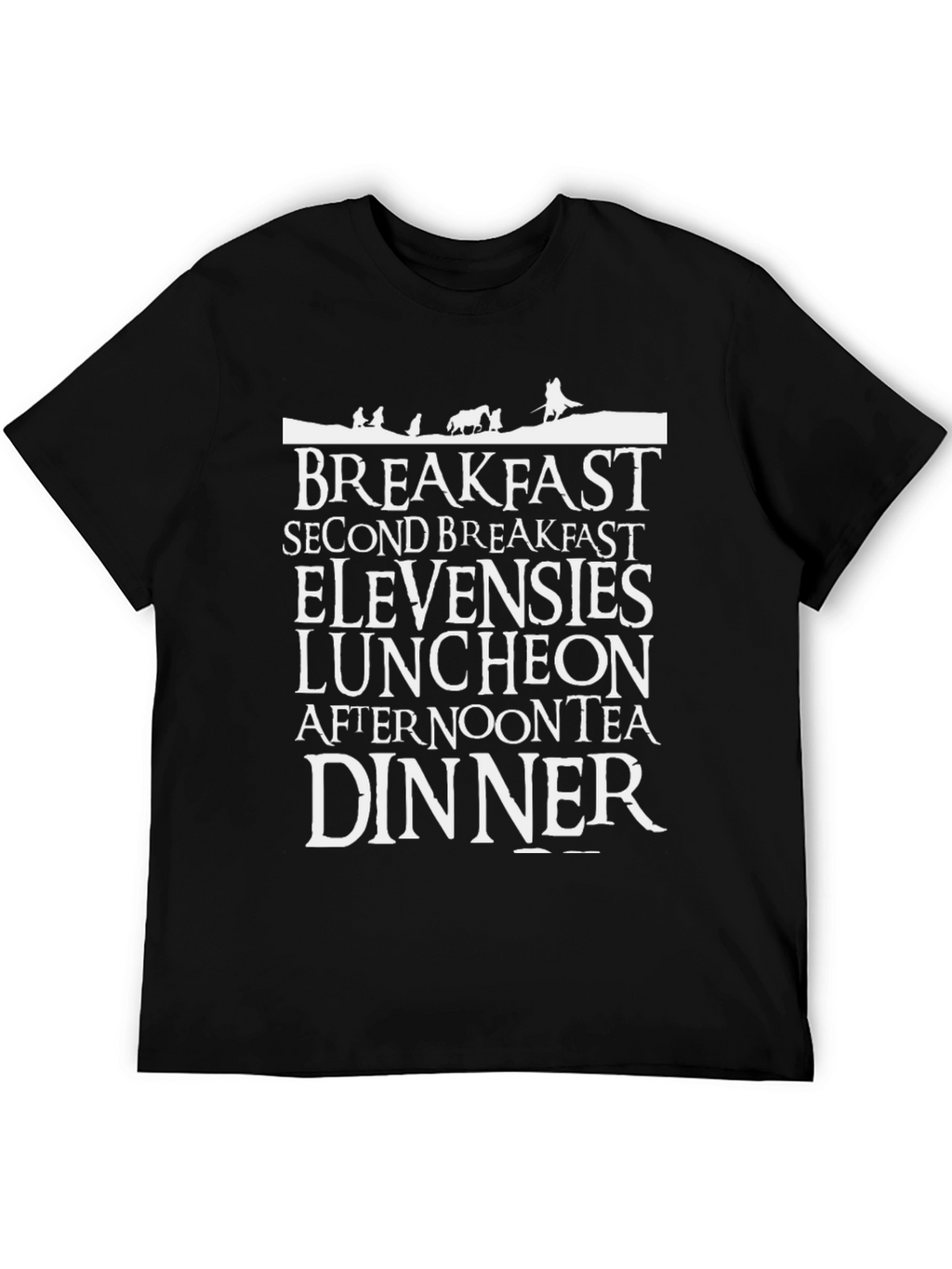 Breakfast Second Breakfast Hobbit T-Shirt
