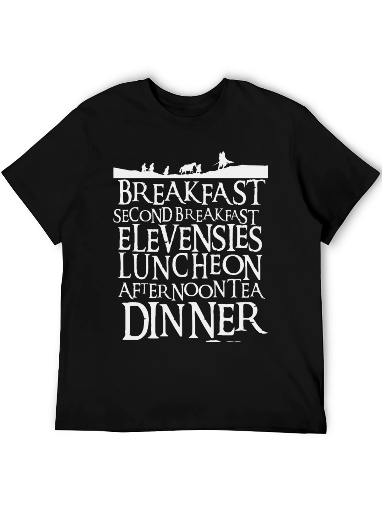 Breakfast Second Breakfast Hobbit T-Shirt