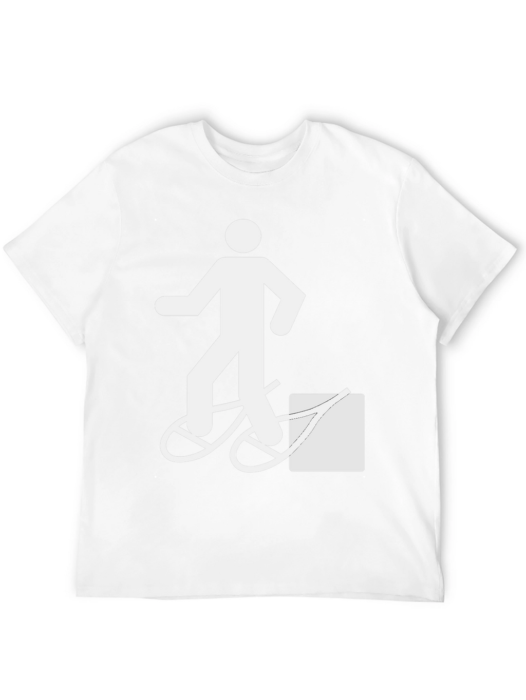 Funny T-Shirt: Man Walking Bike Fail Graphic Tee