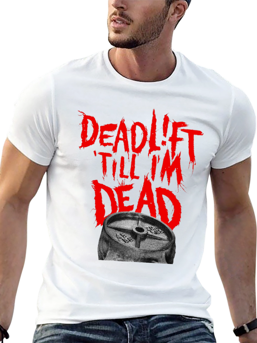 Deadlift Till Im Dead Black T-Shirt