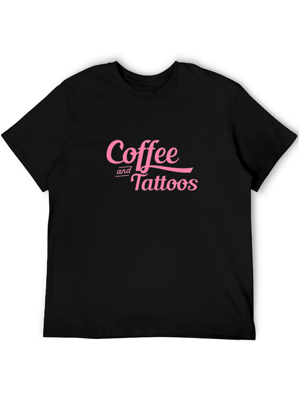 Coffee and Tattoos Black T-Shirt