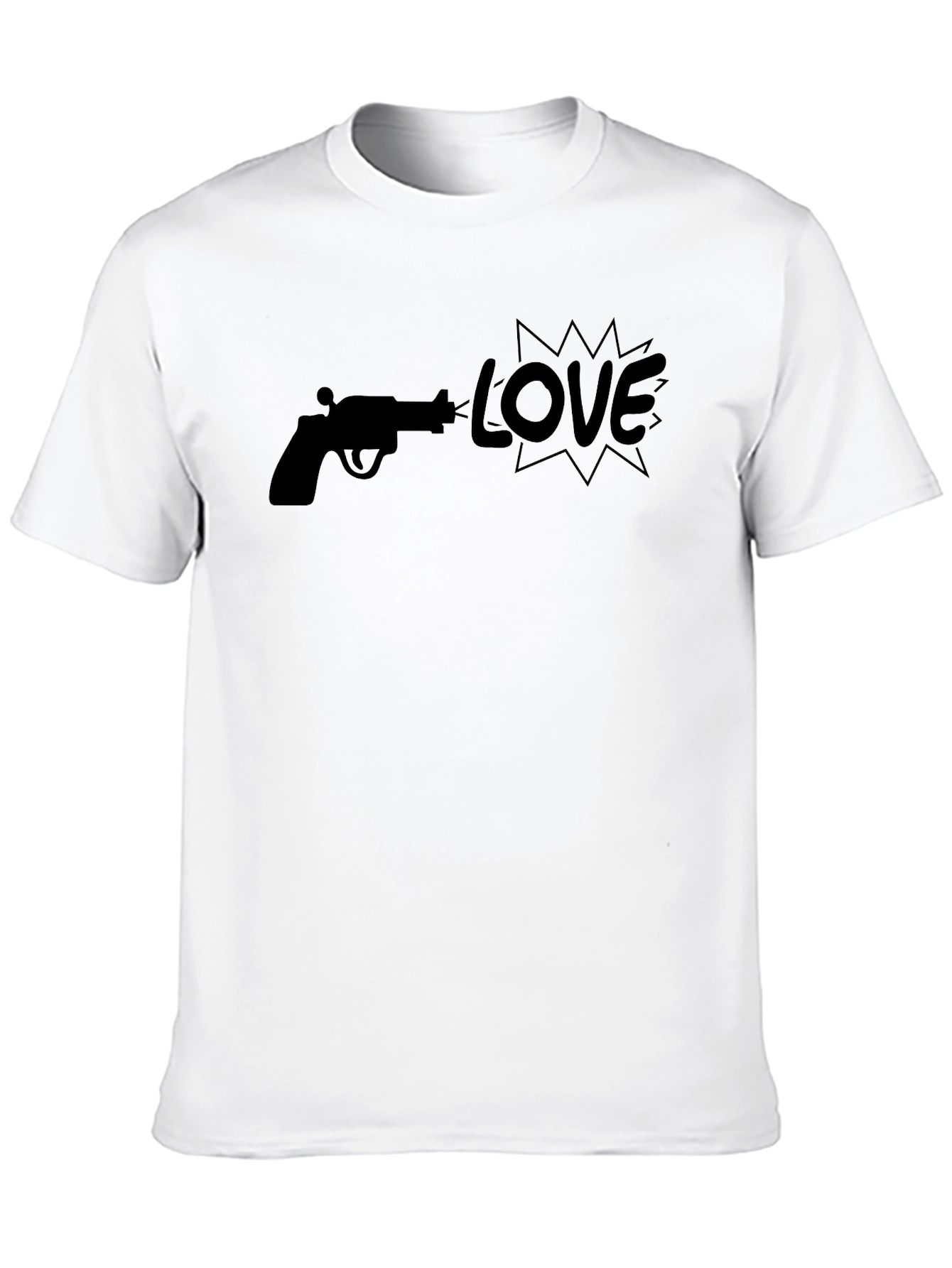 Love Gun Graphic T-Shirt - Bold Statement Tee