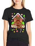Gingerbread House Graphic Tee