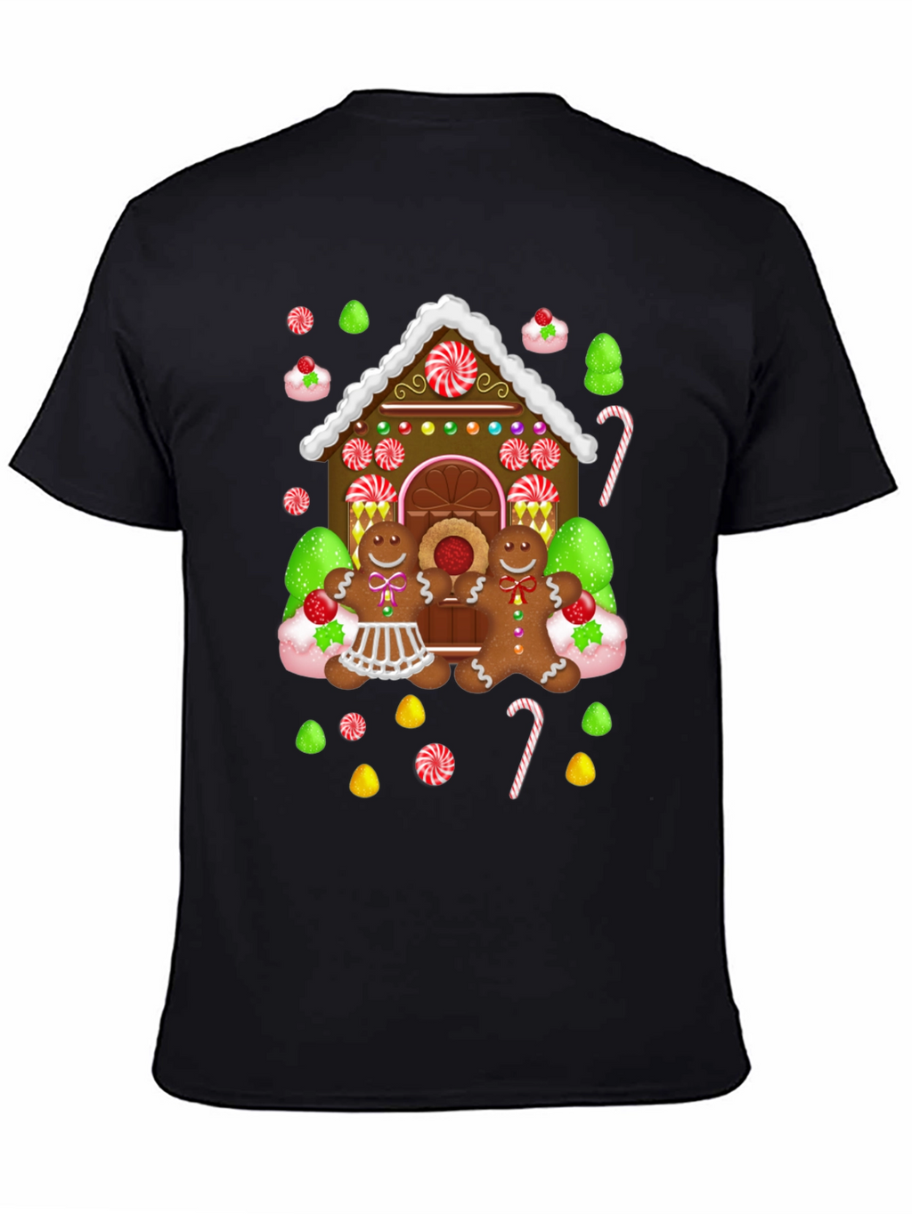 Gingerbread House Graphic Tee