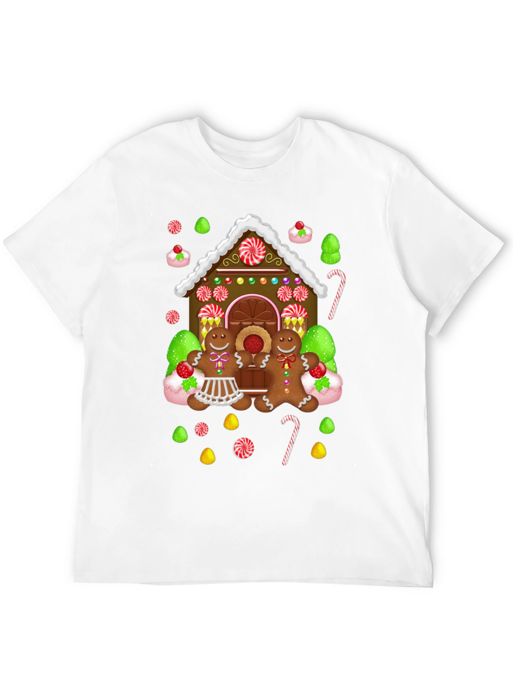 Gingerbread House Graphic Tee