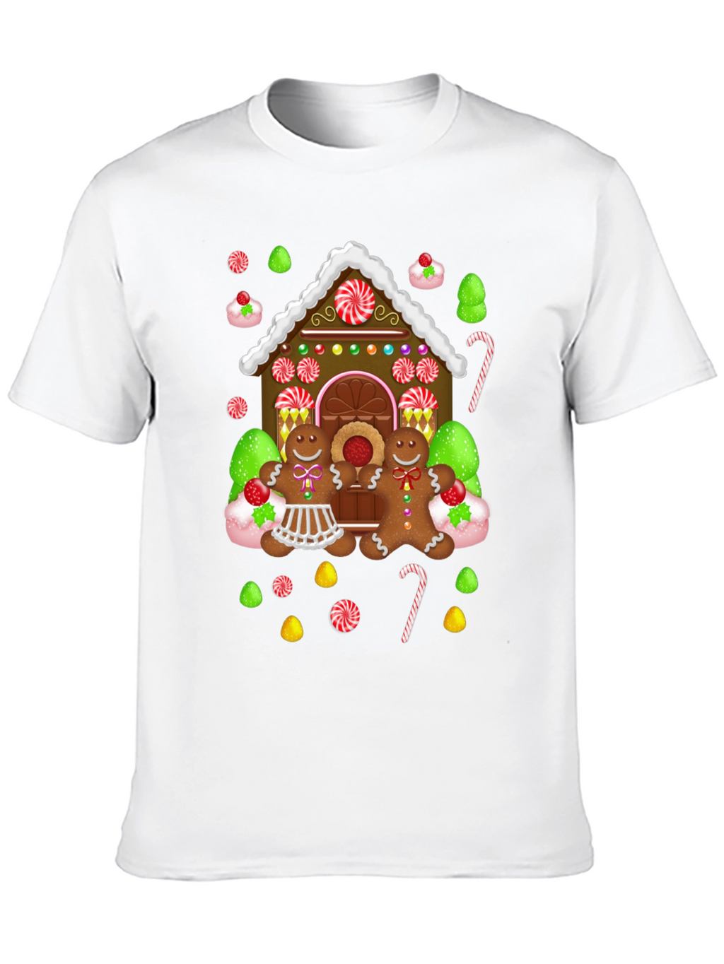 Gingerbread House Graphic Tee
