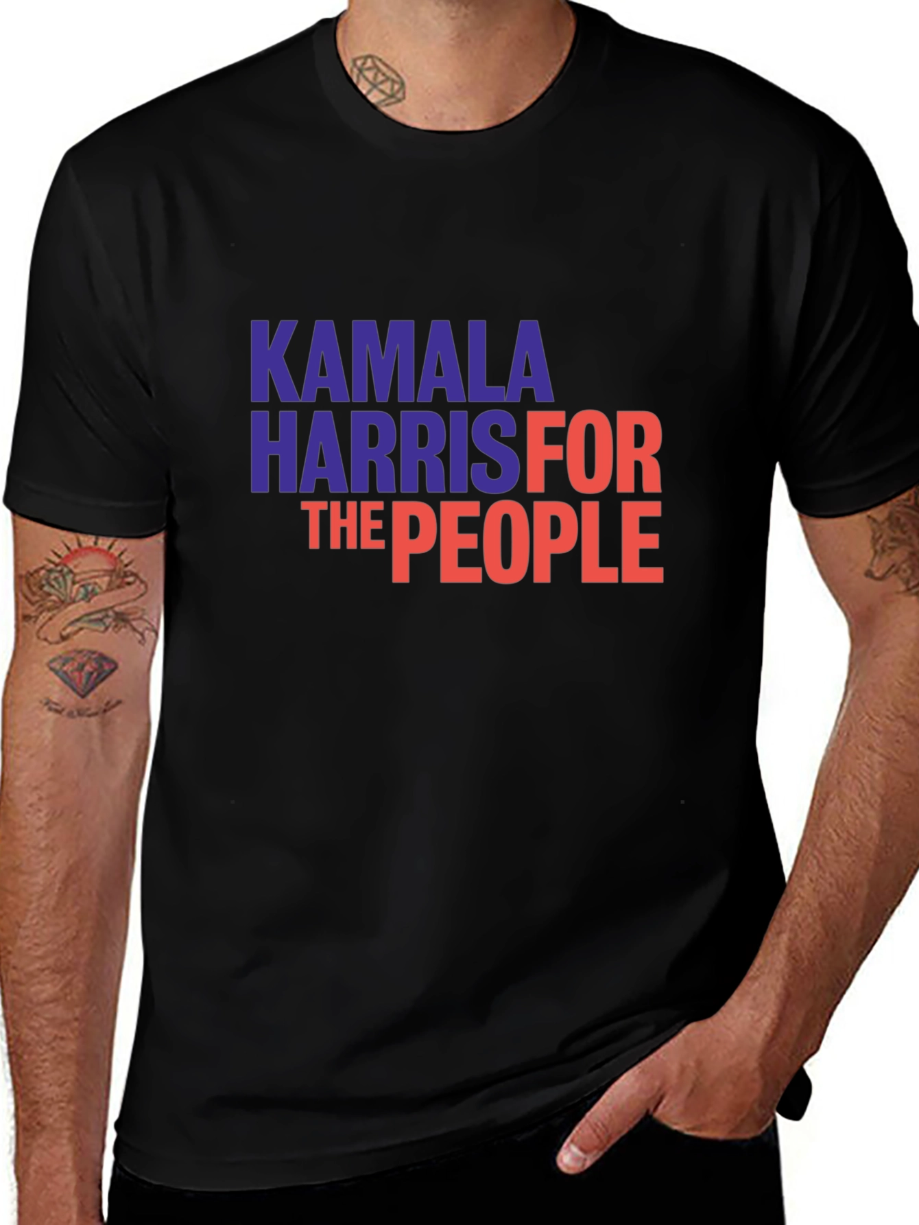 Kamala Harris For The People Graphic T-Shirt
