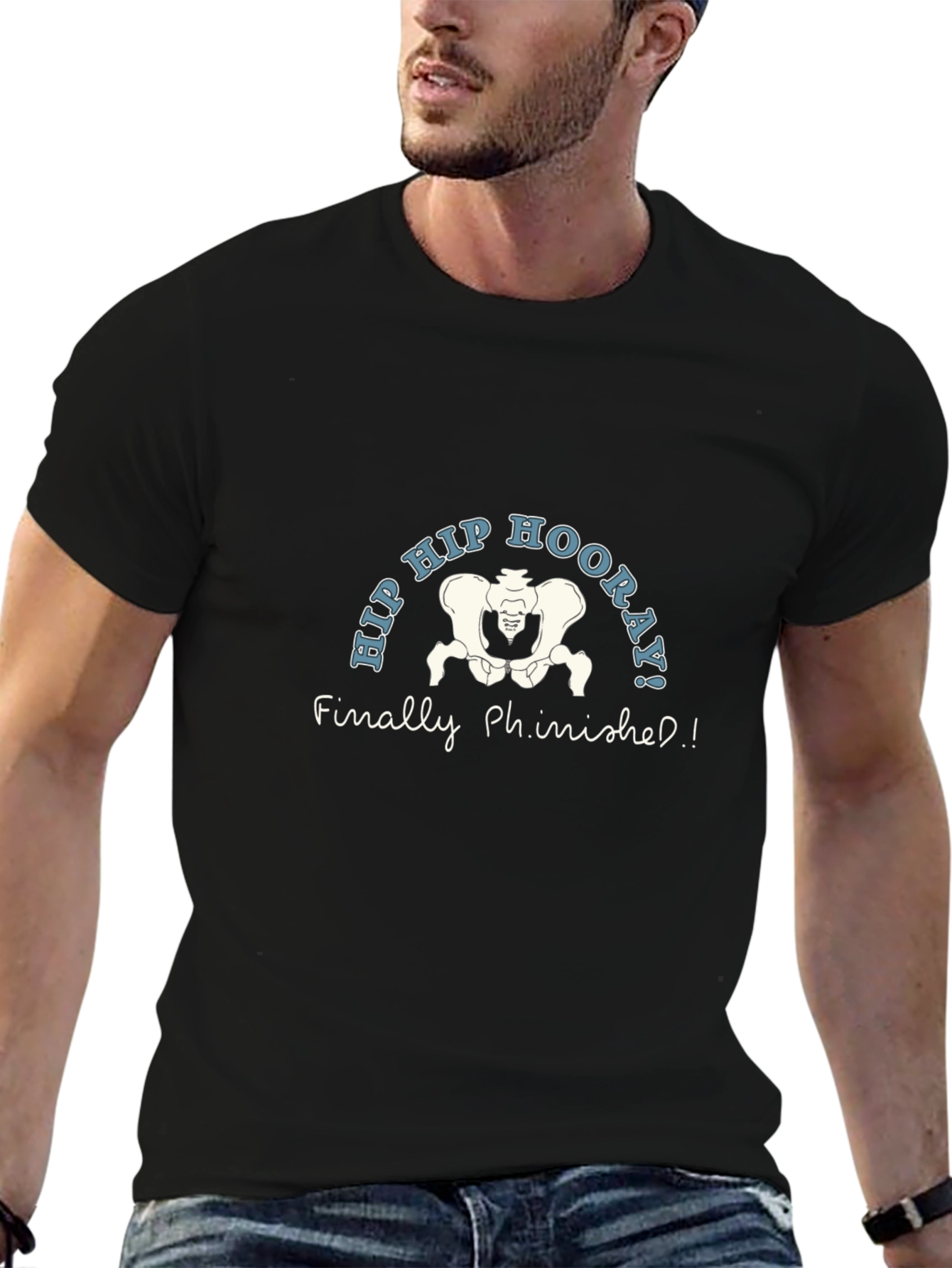 Hip Hip Hooray! Anatomy Pun T-Shirt