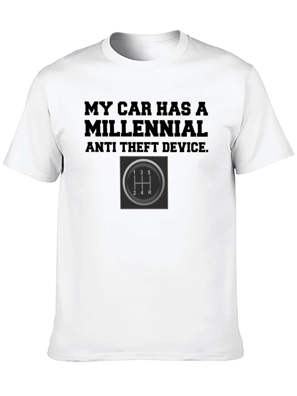 Millennial Anti-Theft Device Manual T-Shirt