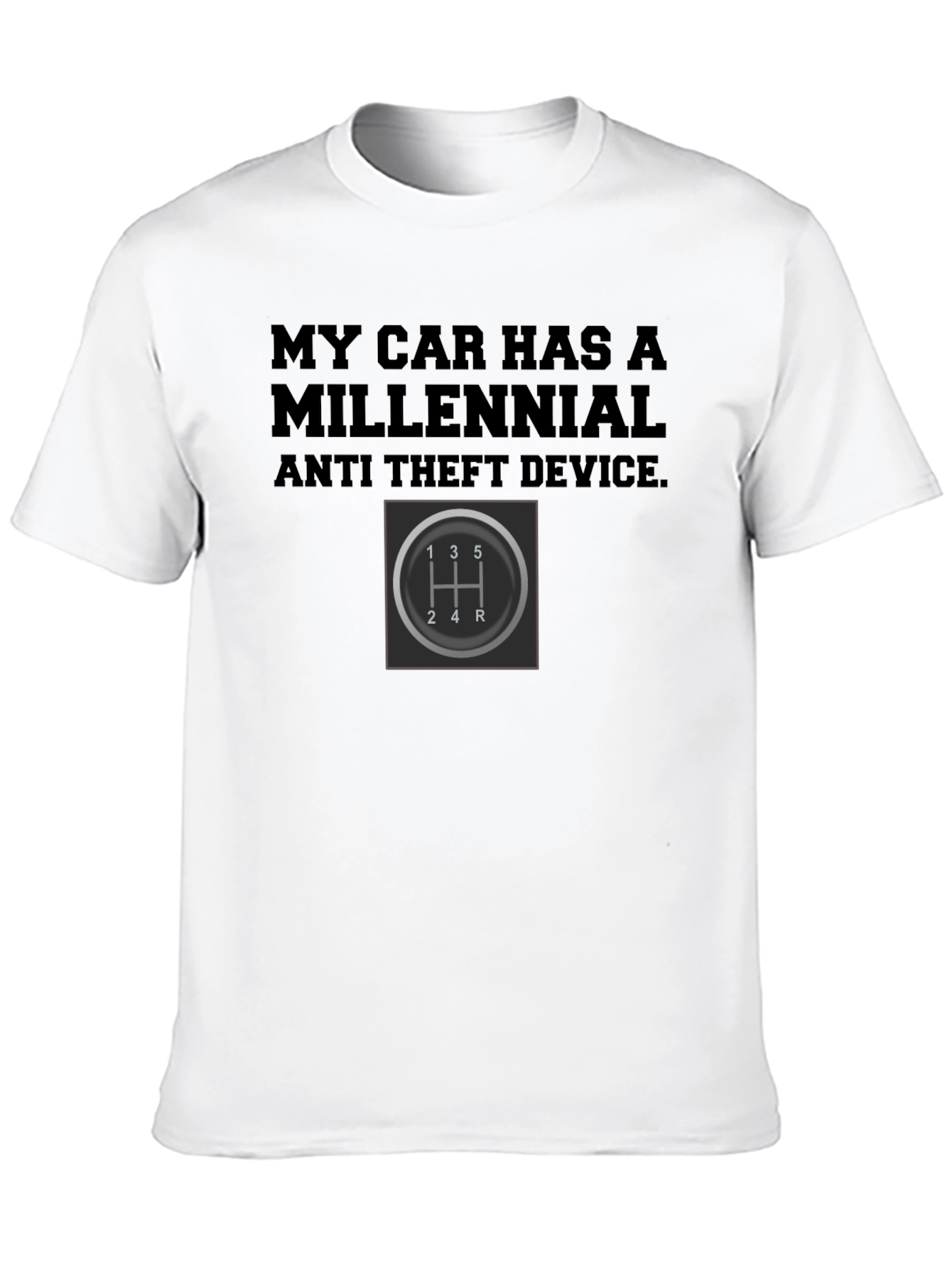 Millennial Anti-Theft Device Manual T-Shirt