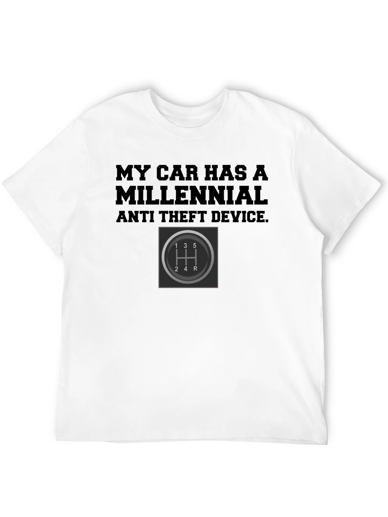Millennial Anti-Theft Device Manual T-Shirt
