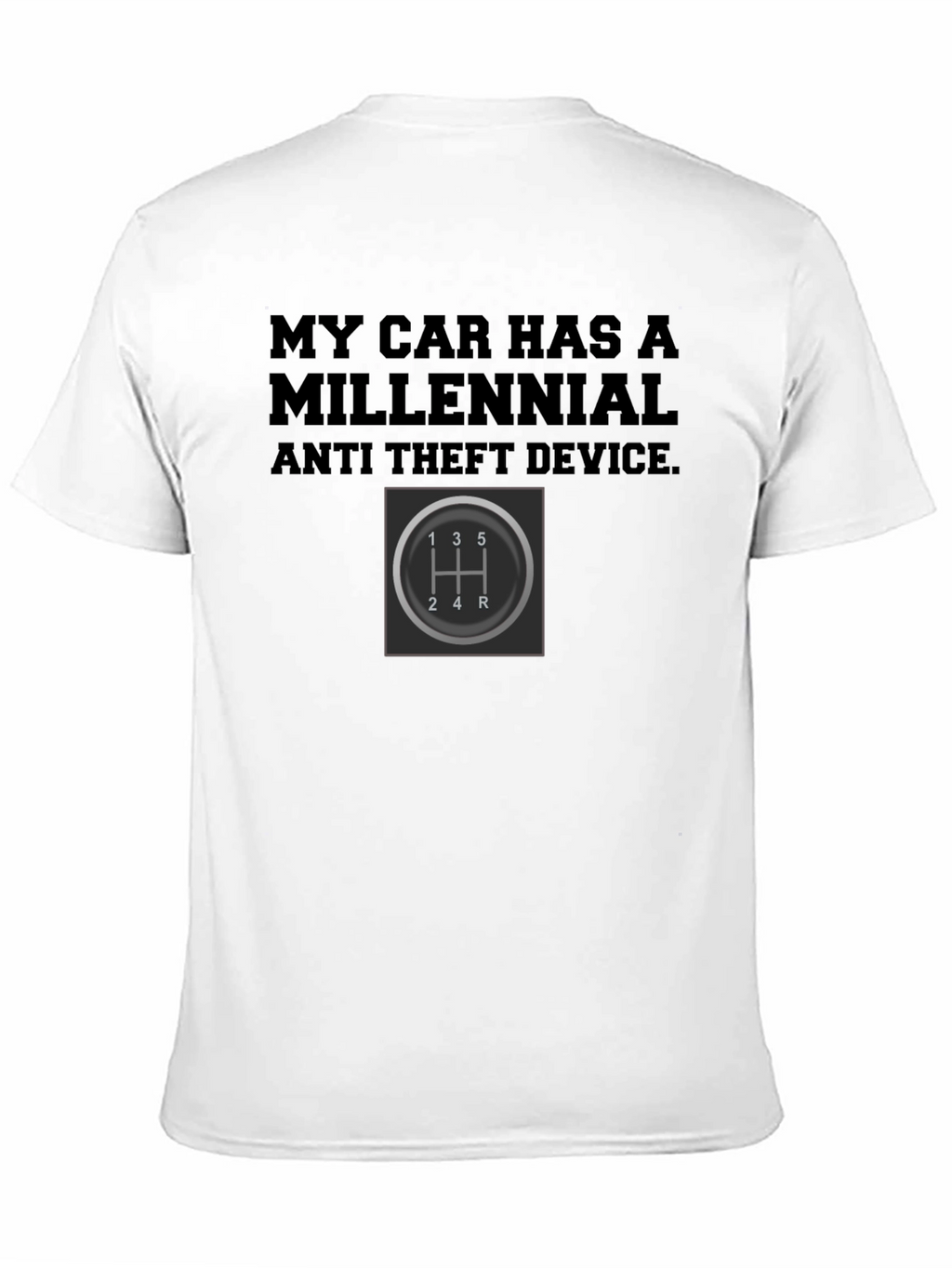 Millennial Anti-Theft Device Manual T-Shirt