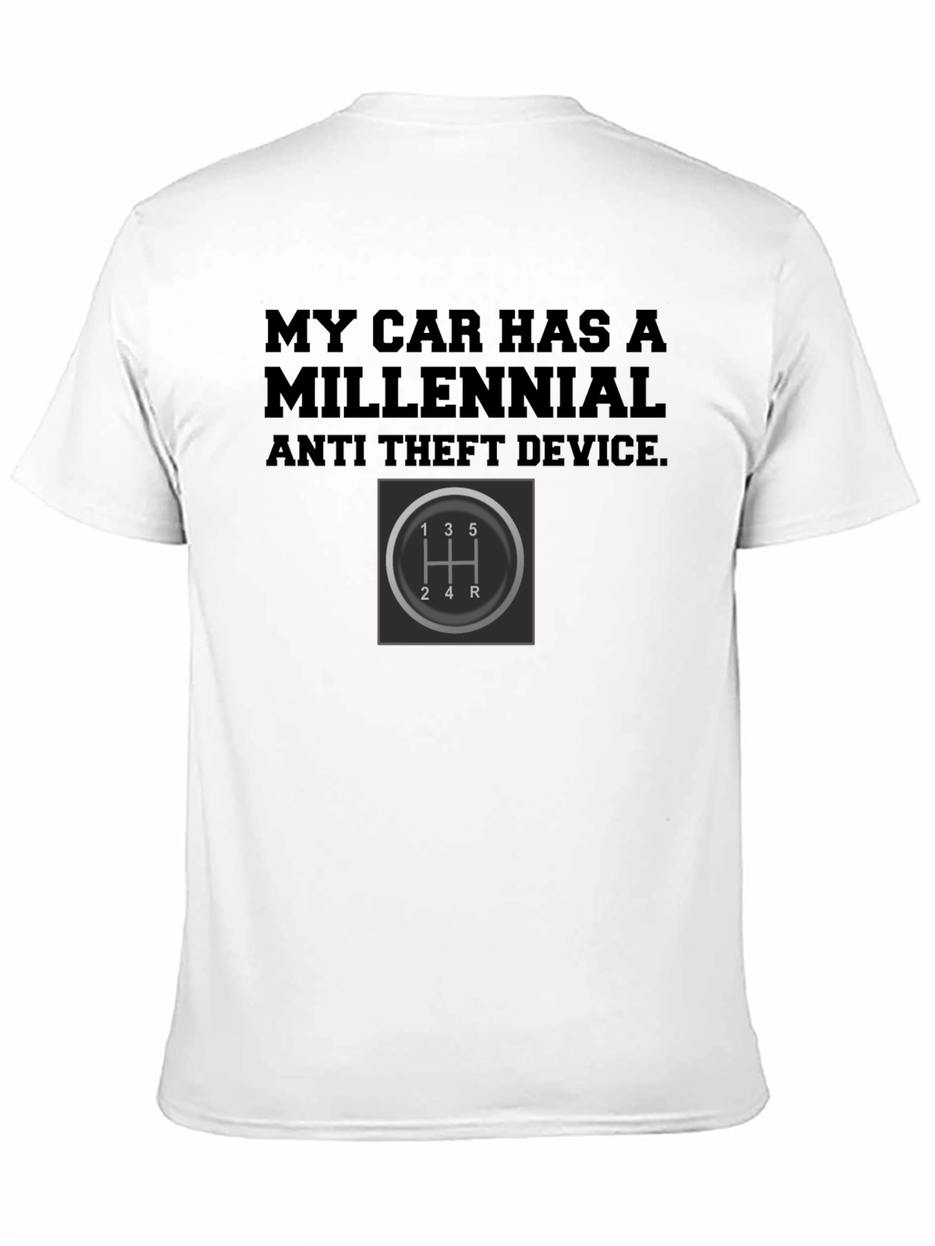 Millennial Anti-Theft Device Manual T-Shirt