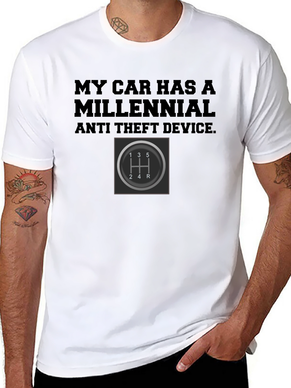 Millennial Anti-Theft Device Manual T-Shirt