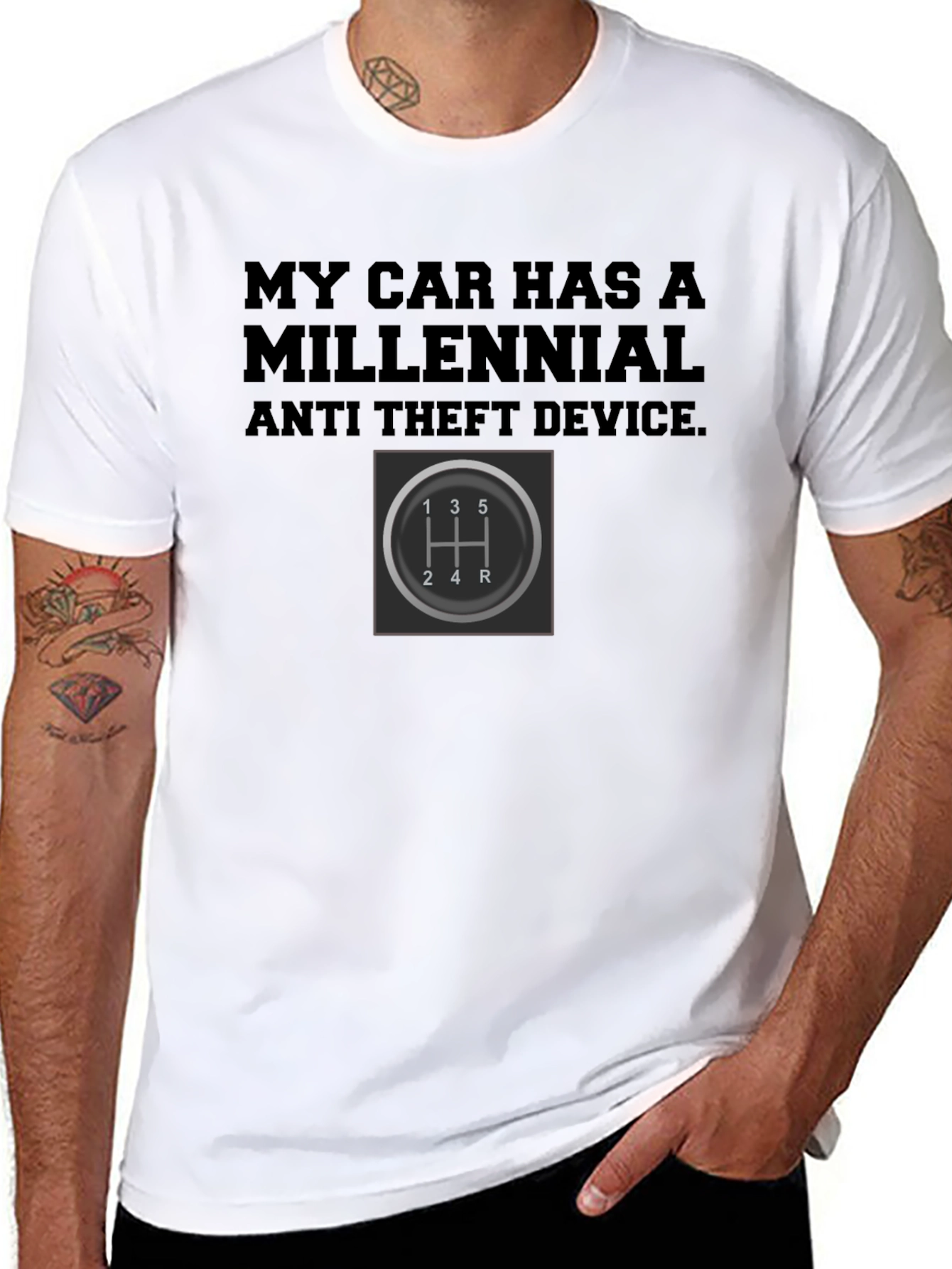 Millennial Anti-Theft Device Manual T-Shirt