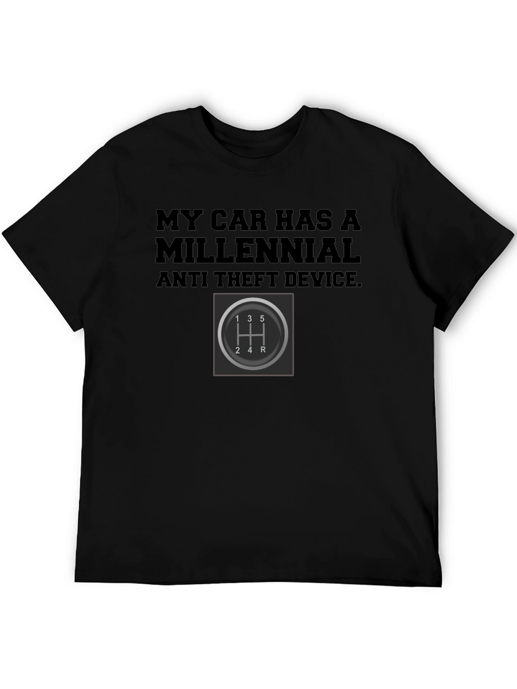 Millennial Anti-Theft Device Manual T-Shirt