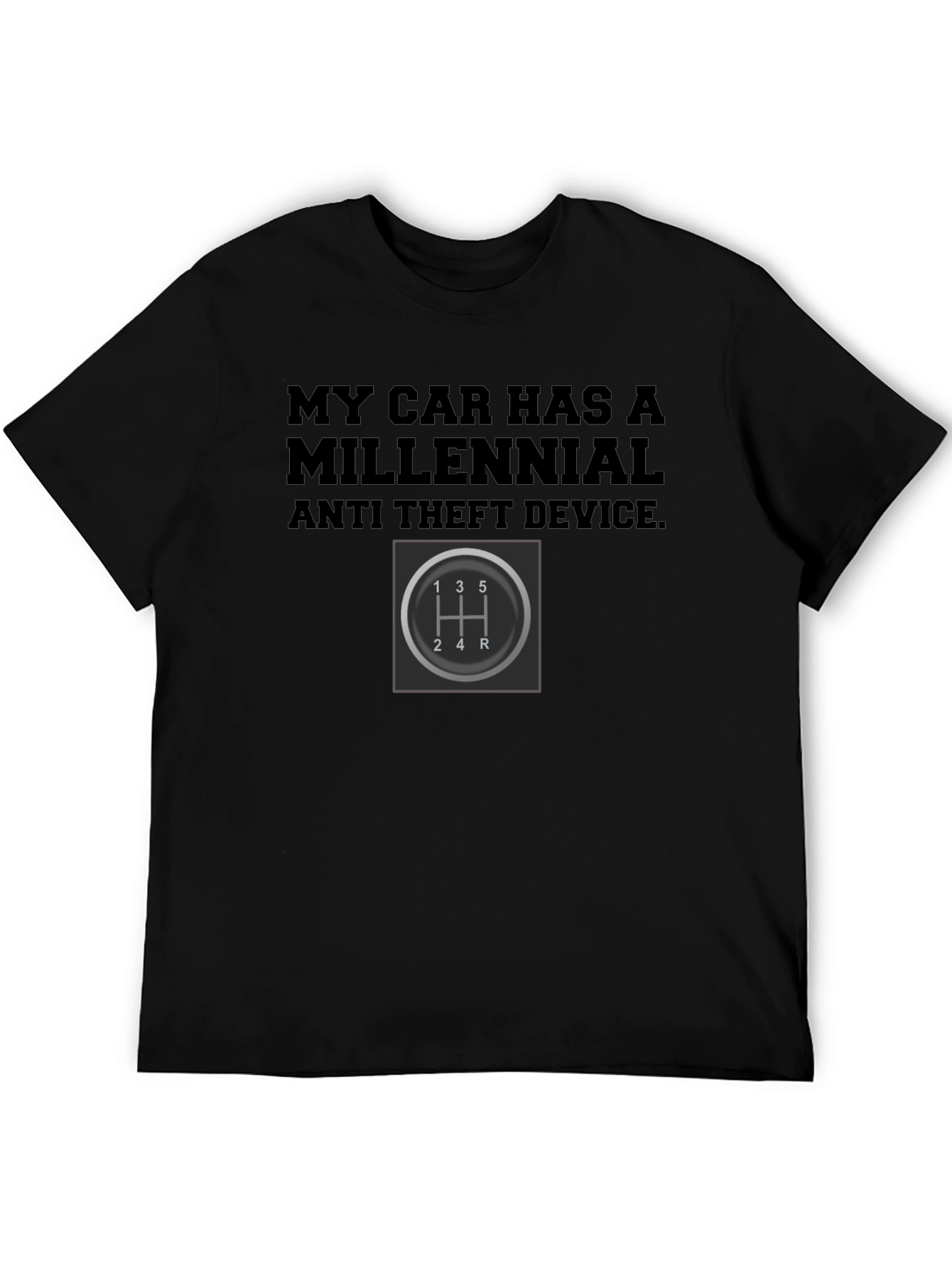 Millennial Anti-Theft Device Manual T-Shirt