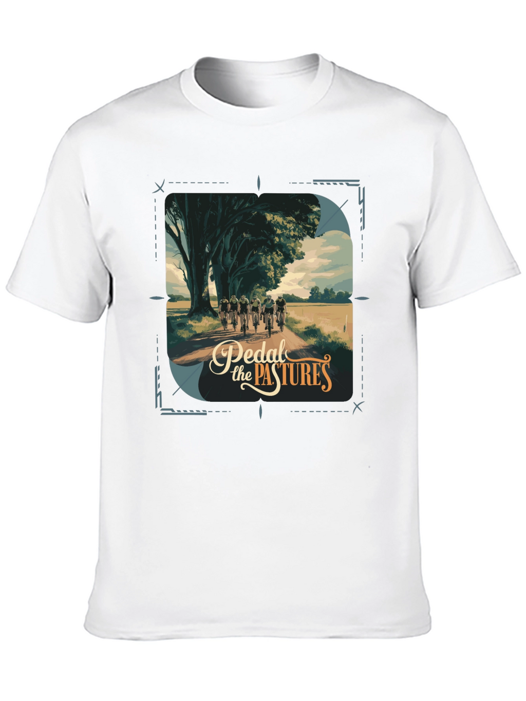 Pedal the Pastures Graphic T-Shirt