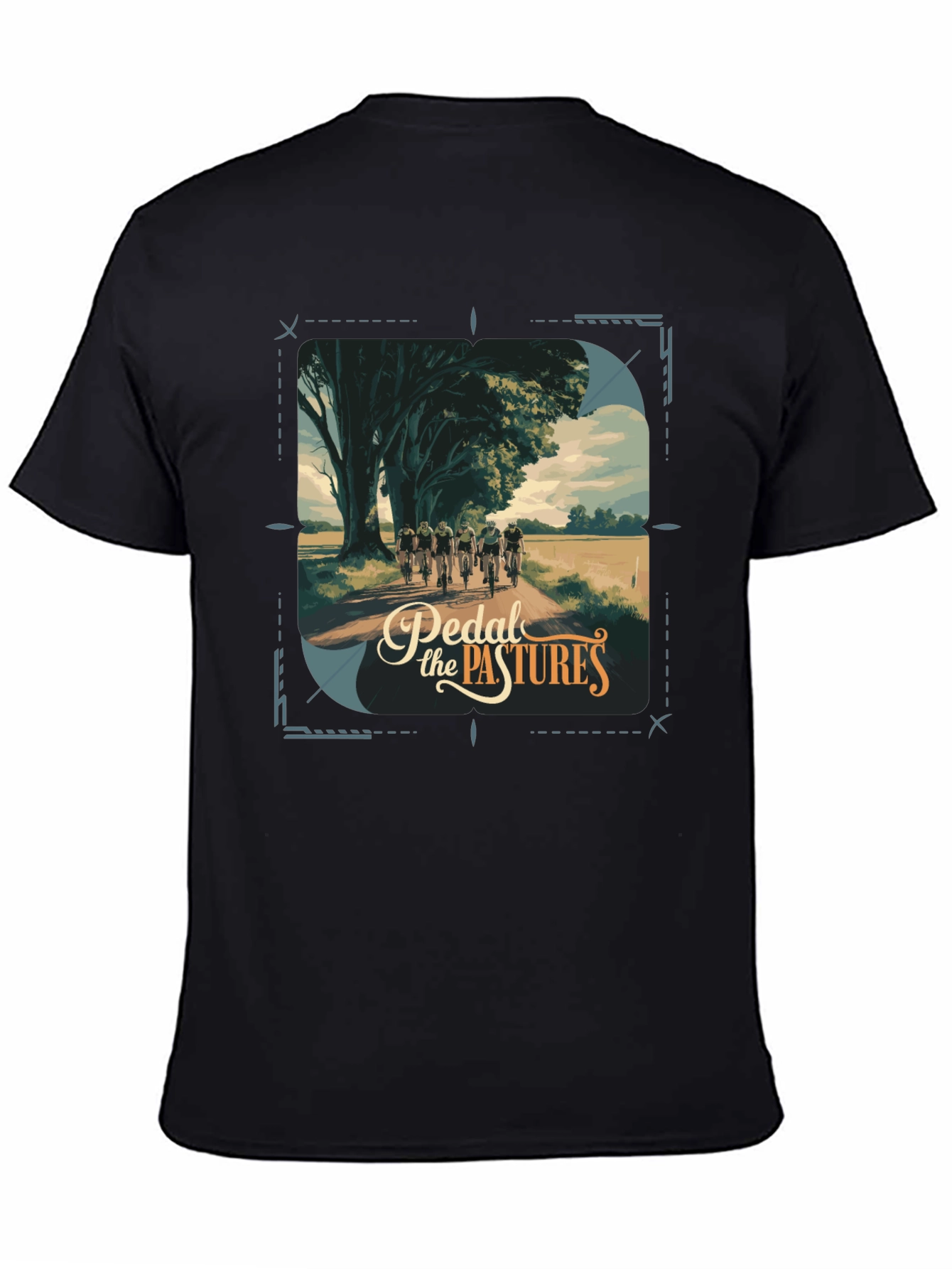 Pedal the Pastures Graphic T-Shirt