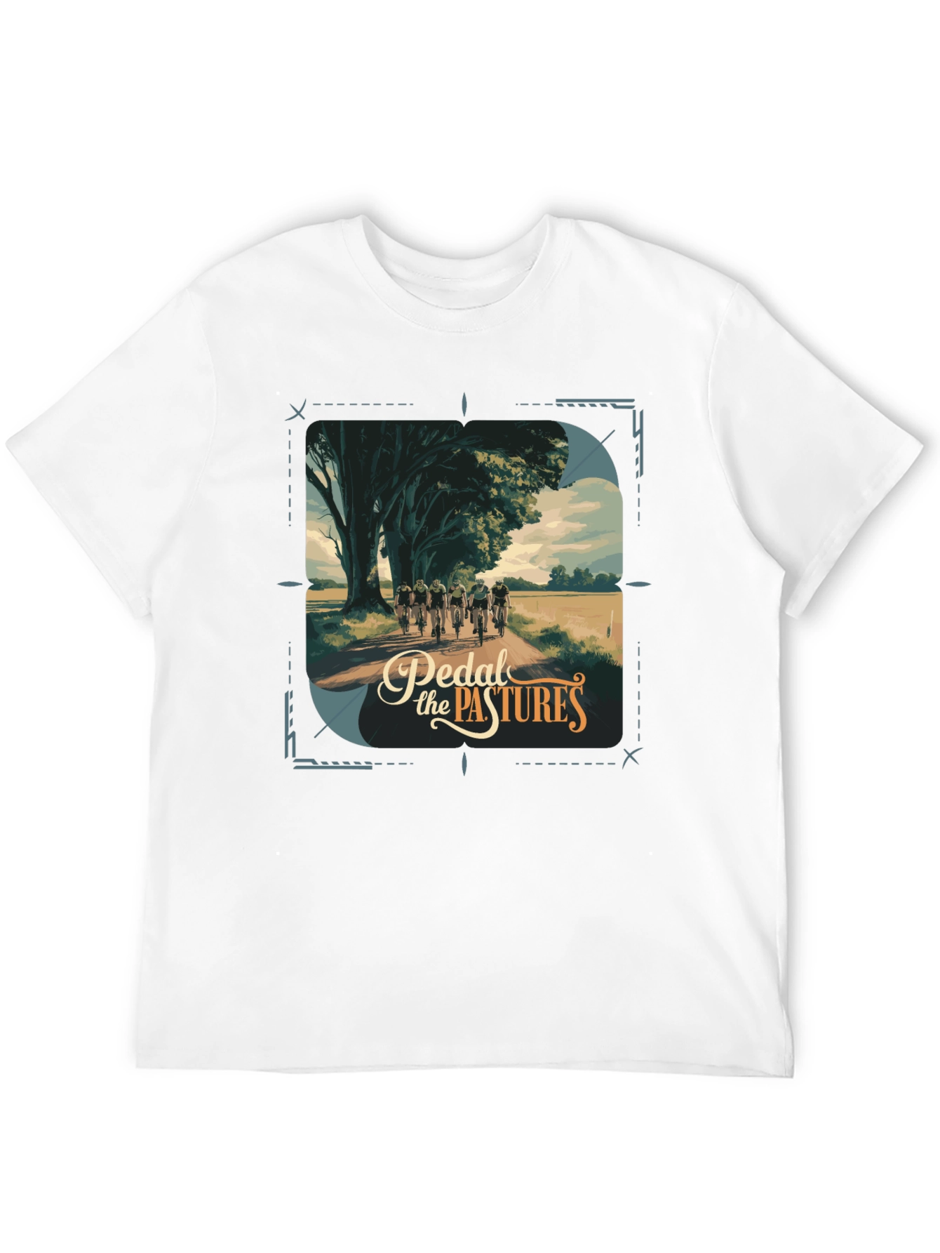 Pedal the Pastures Graphic T-Shirt