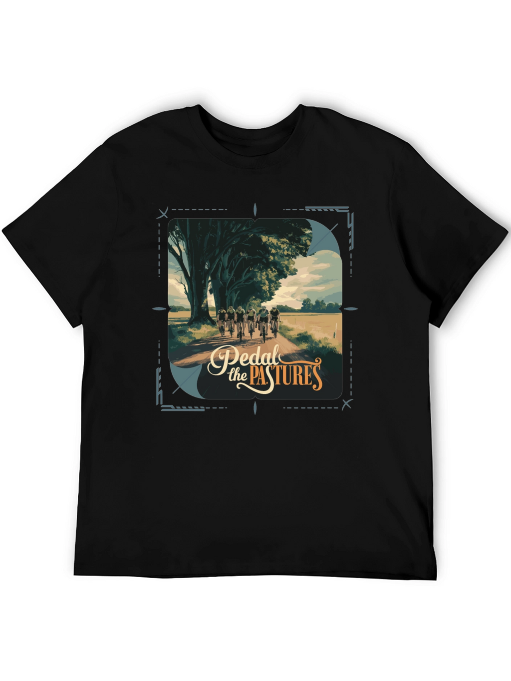 Pedal the Pastures Graphic T-Shirt
