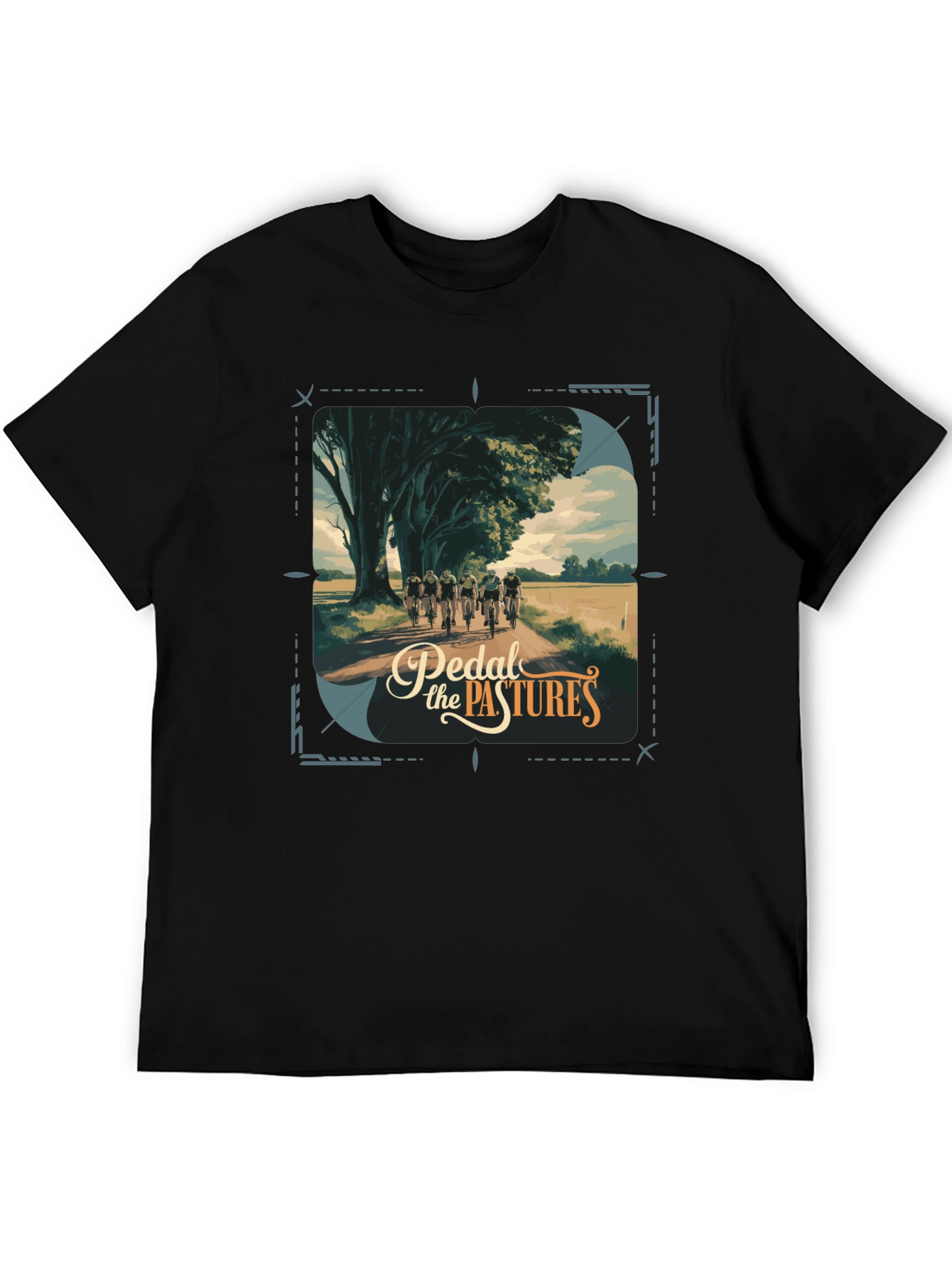 Pedal the Pastures Graphic T-Shirt