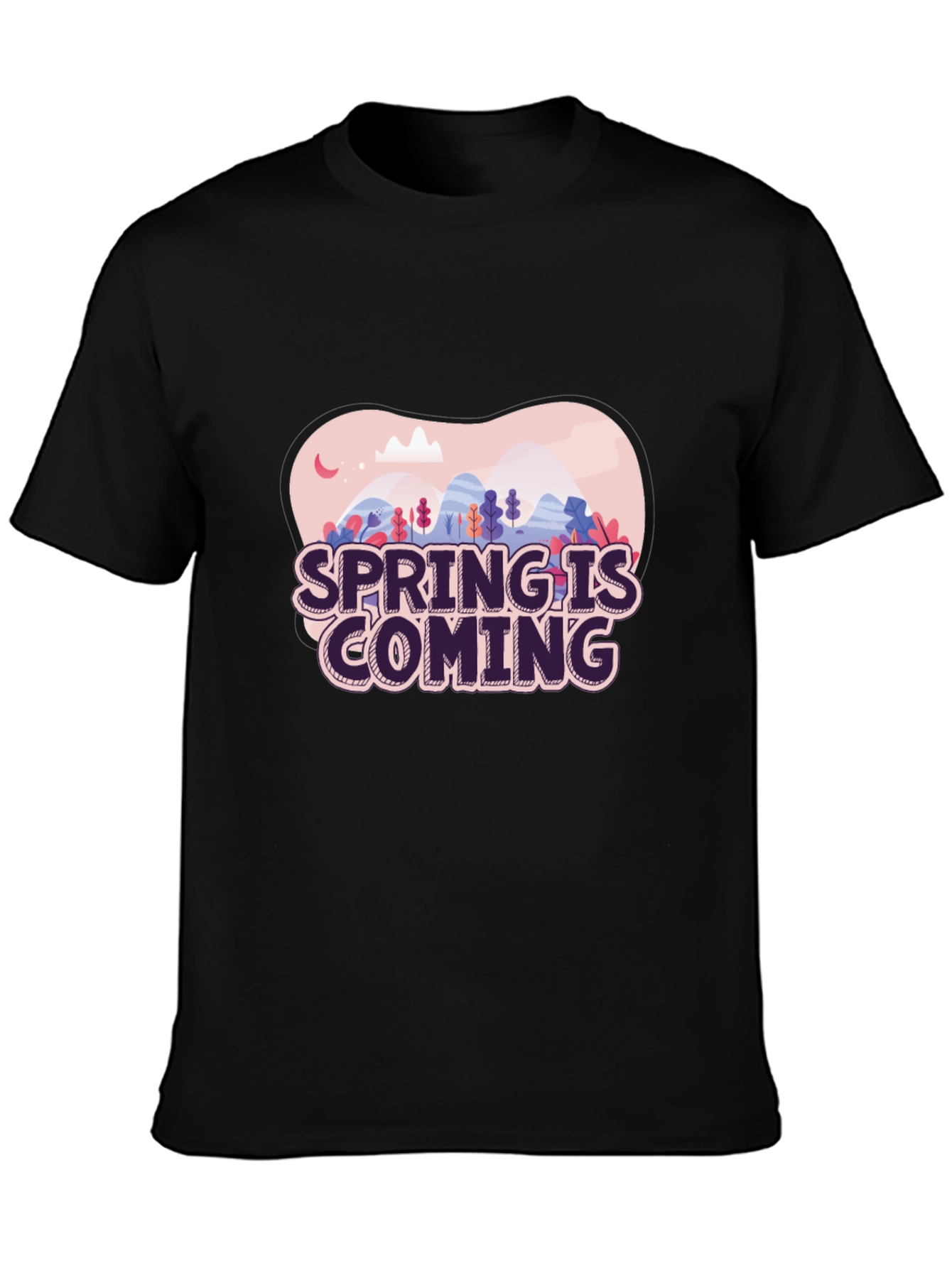 Spring is Coming T-Shirt - Stylish Graphic Tee
