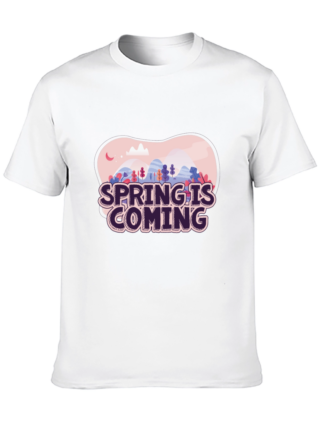 Spring is Coming T-Shirt - Stylish Graphic Tee