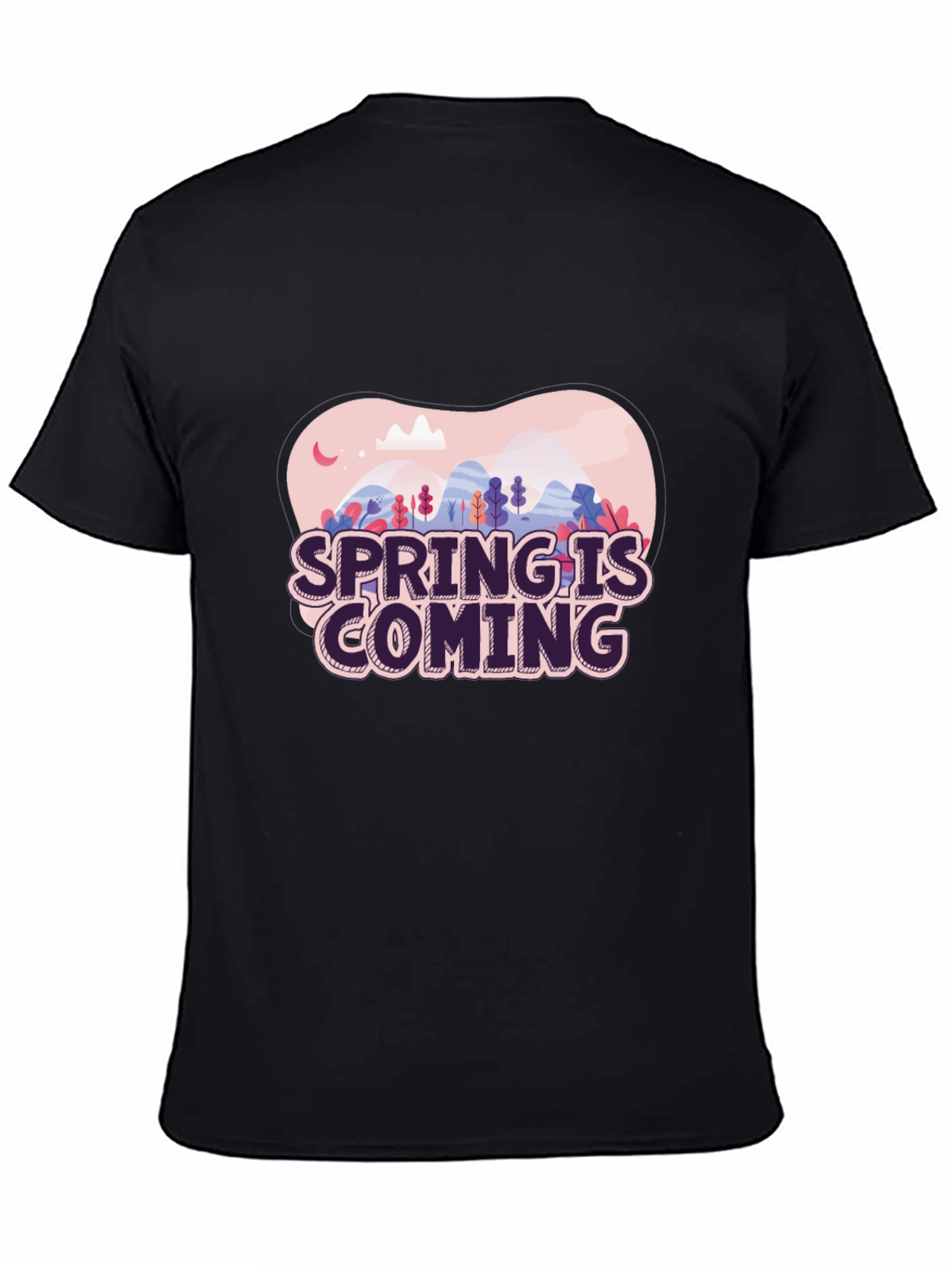 Spring is Coming T-Shirt - Stylish Graphic Tee