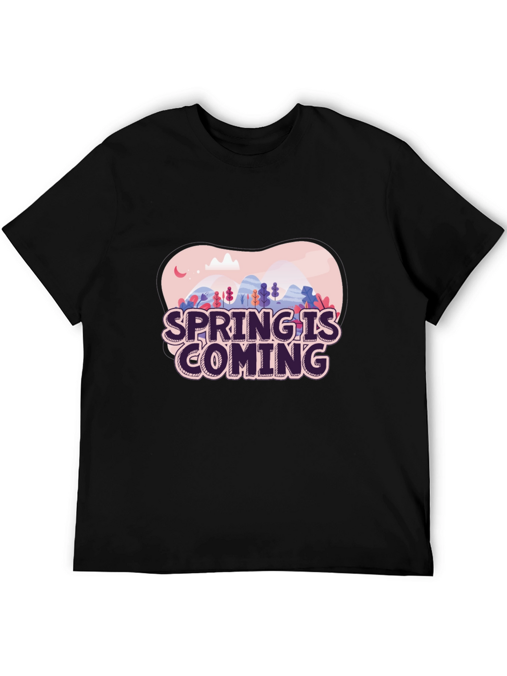 Spring is Coming T-Shirt - Stylish Graphic Tee