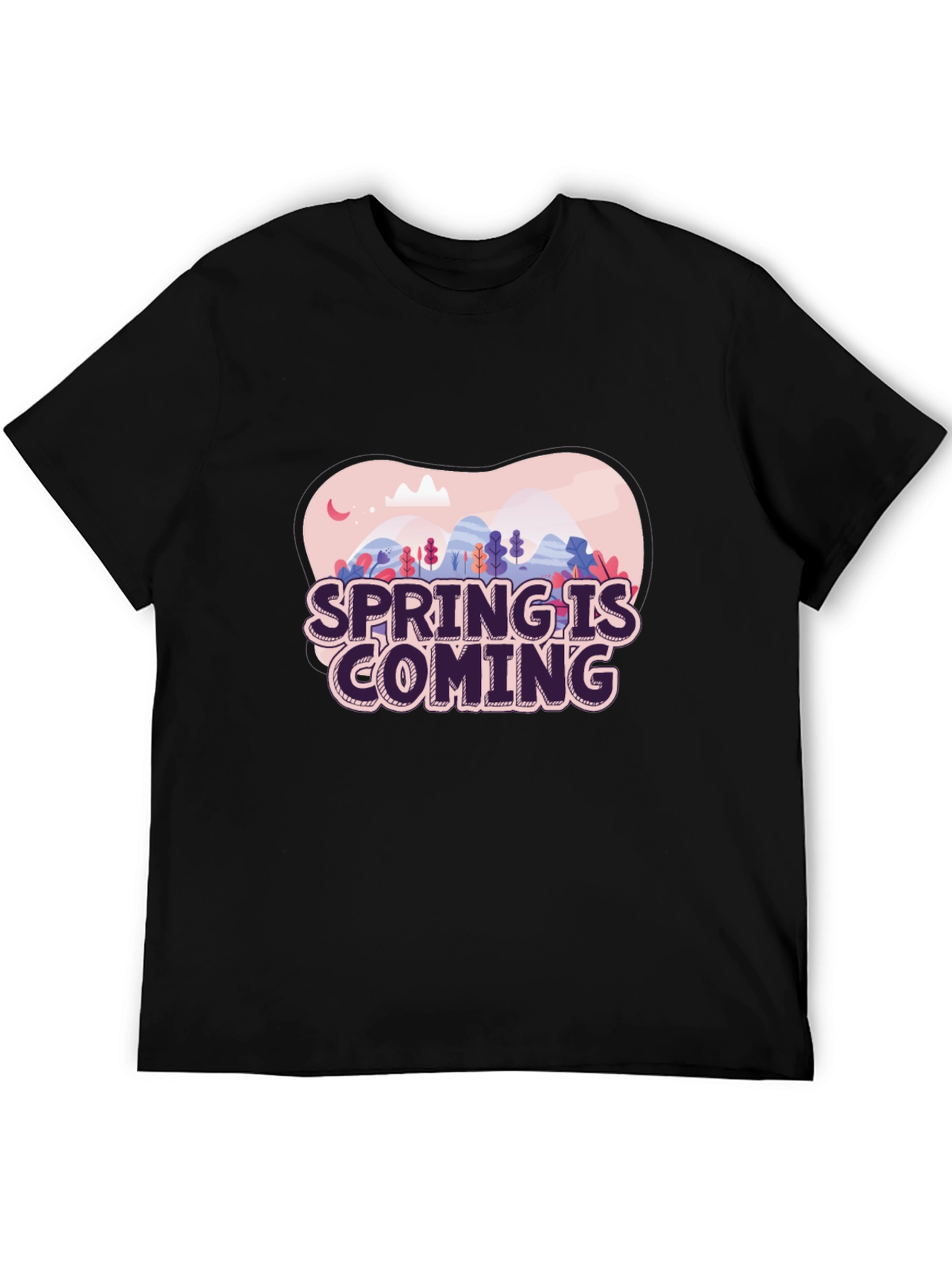 Spring is Coming T-Shirt - Stylish Graphic Tee