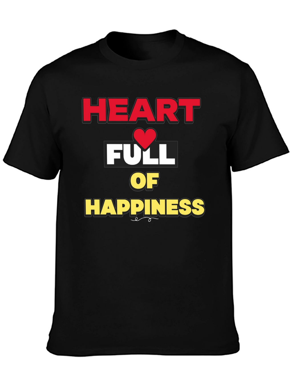 Heart Full of Happiness Graphic Tee