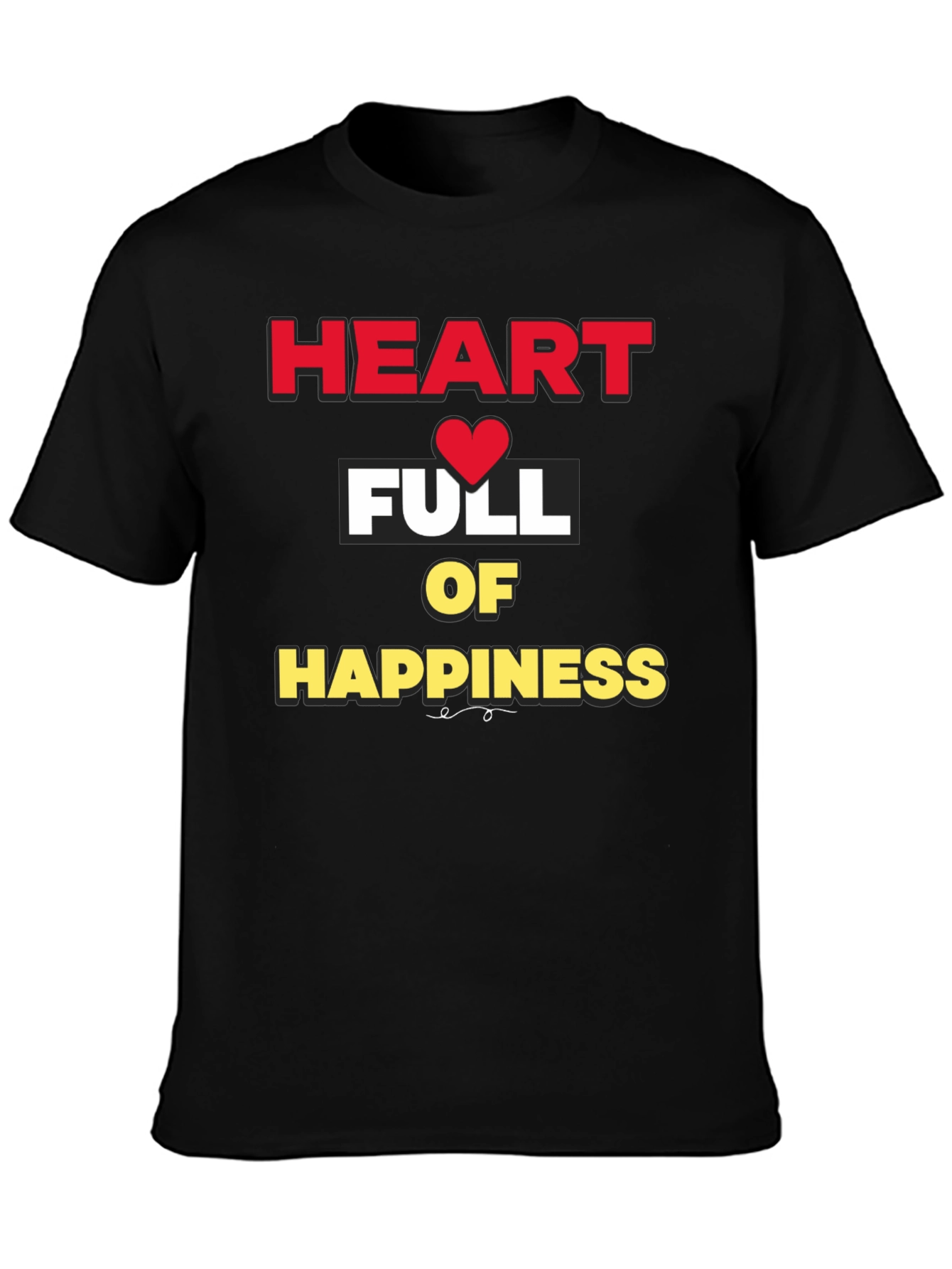 Heart Full of Happiness Graphic Tee