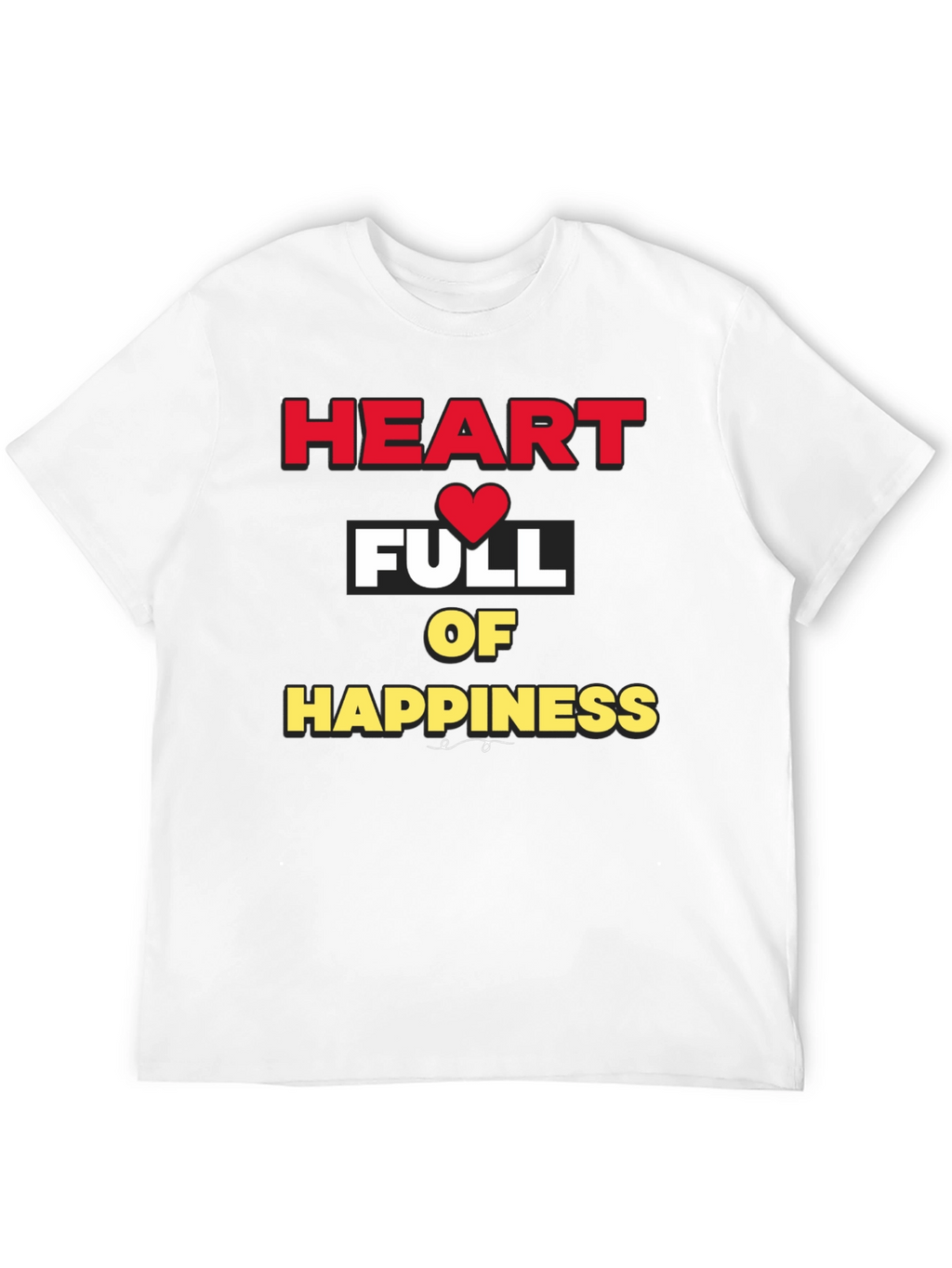Heart Full of Happiness Graphic Tee