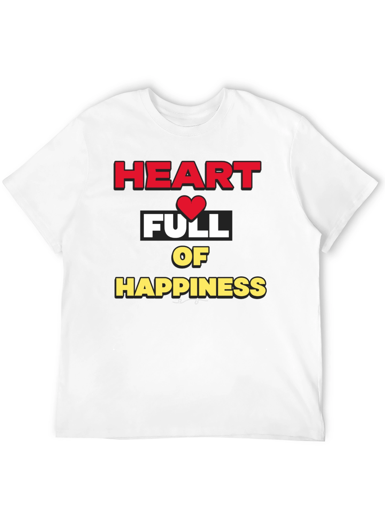 Heart Full of Happiness Graphic Tee