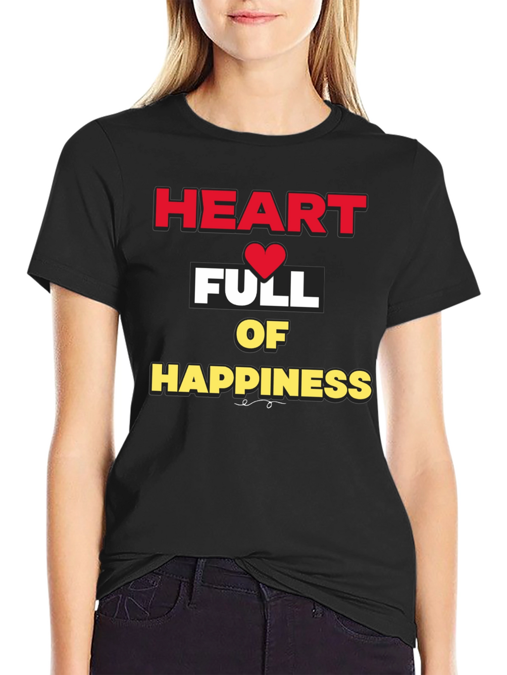 Heart Full of Happiness Graphic Tee
