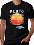 Retro Pluto Graphic T-Shirt - Never Forget 1930-2006