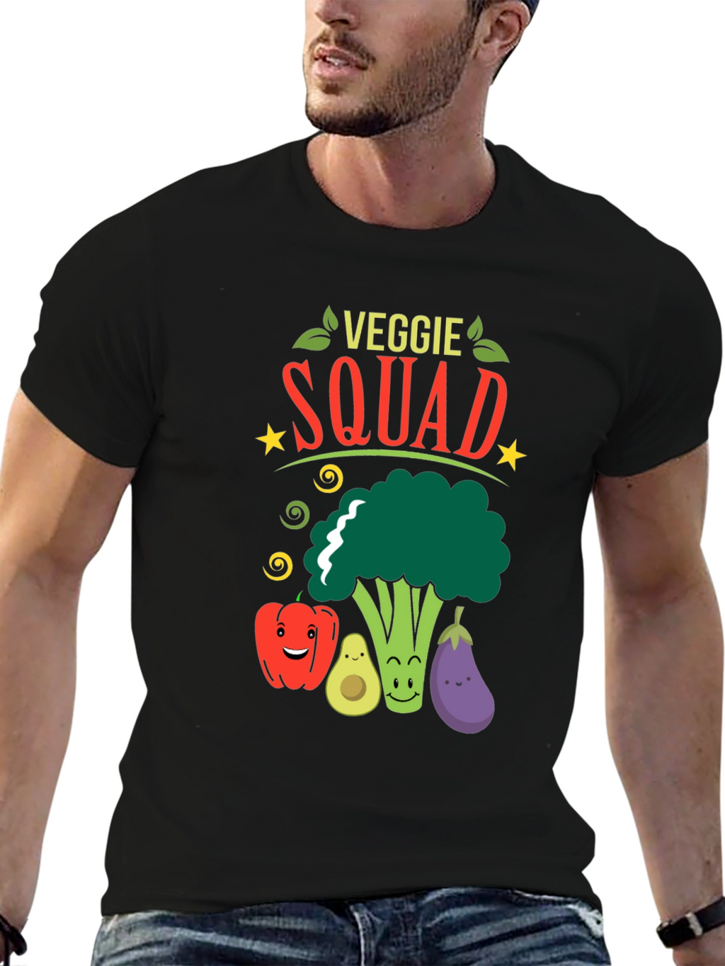 Veggie Squad T-Shirt - Funny Vegan Tee