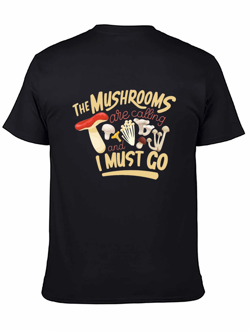 Mushroom Calling T-Shirt - Nature Lover Tee
