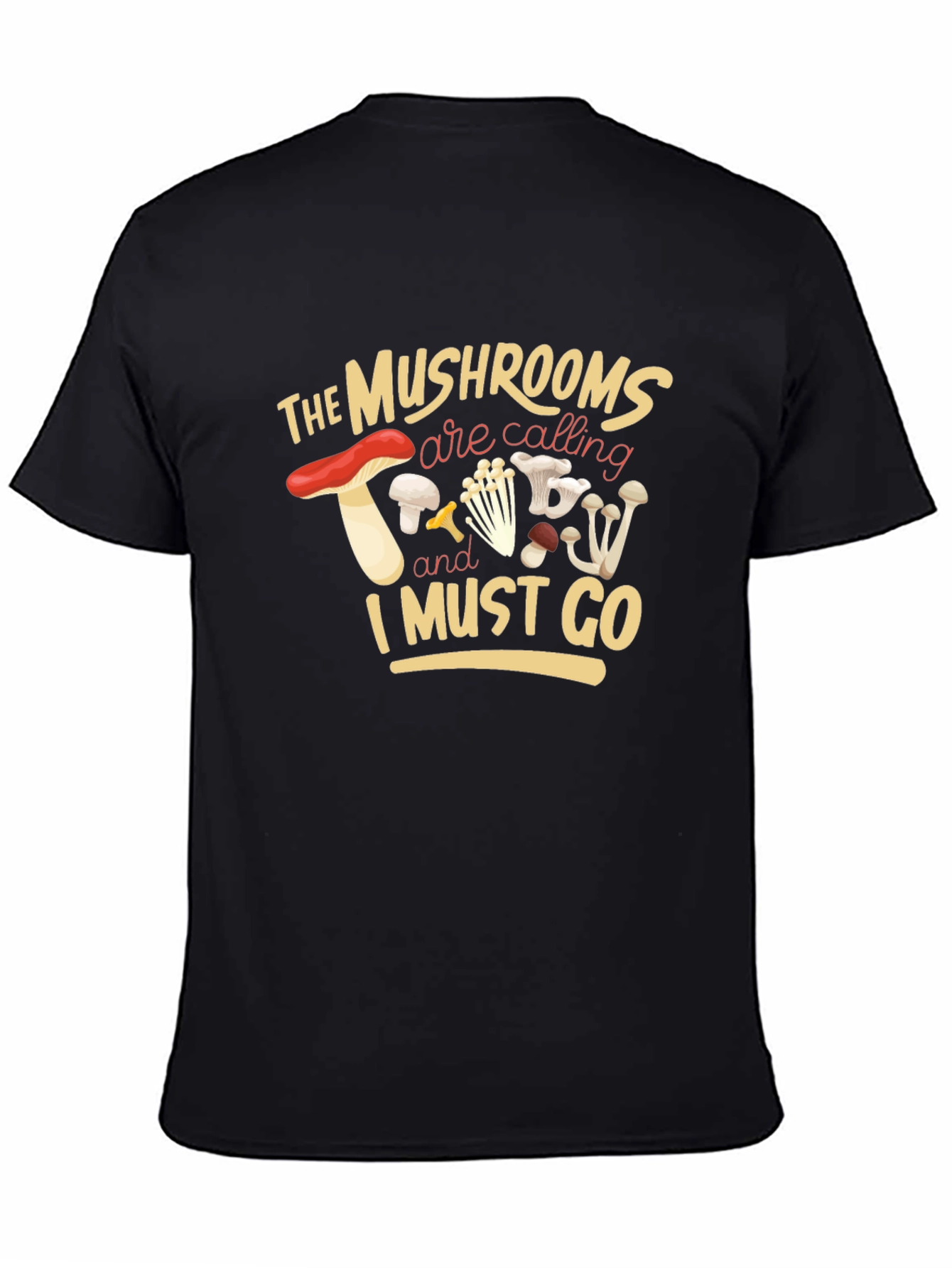 Mushroom Calling T-Shirt - Nature Lover Tee