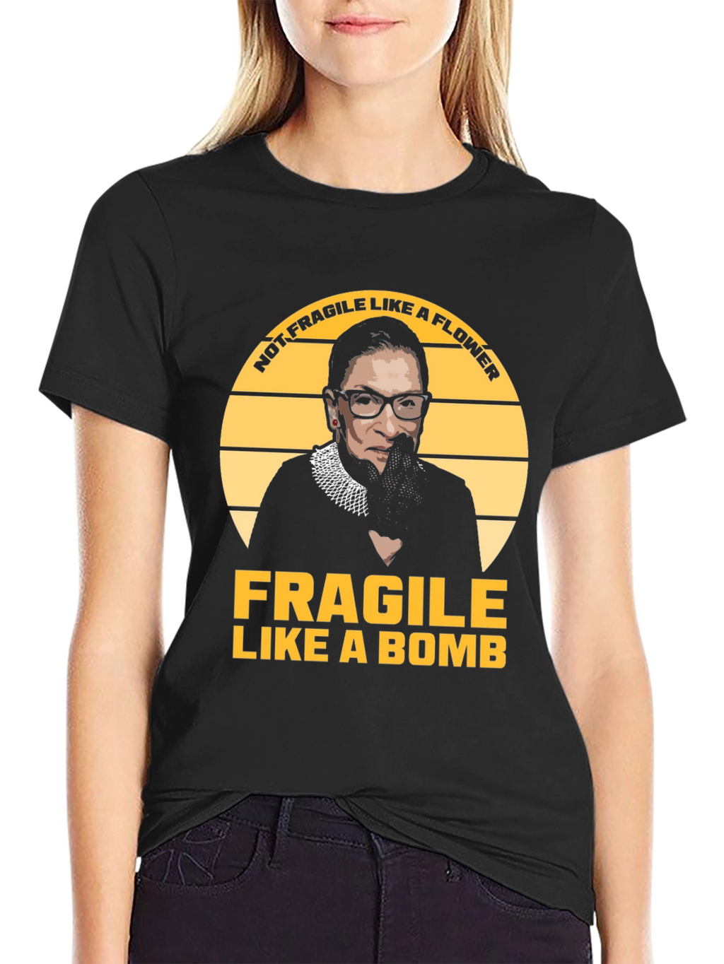 Fragile Like A Bomb RBG T-Shirt