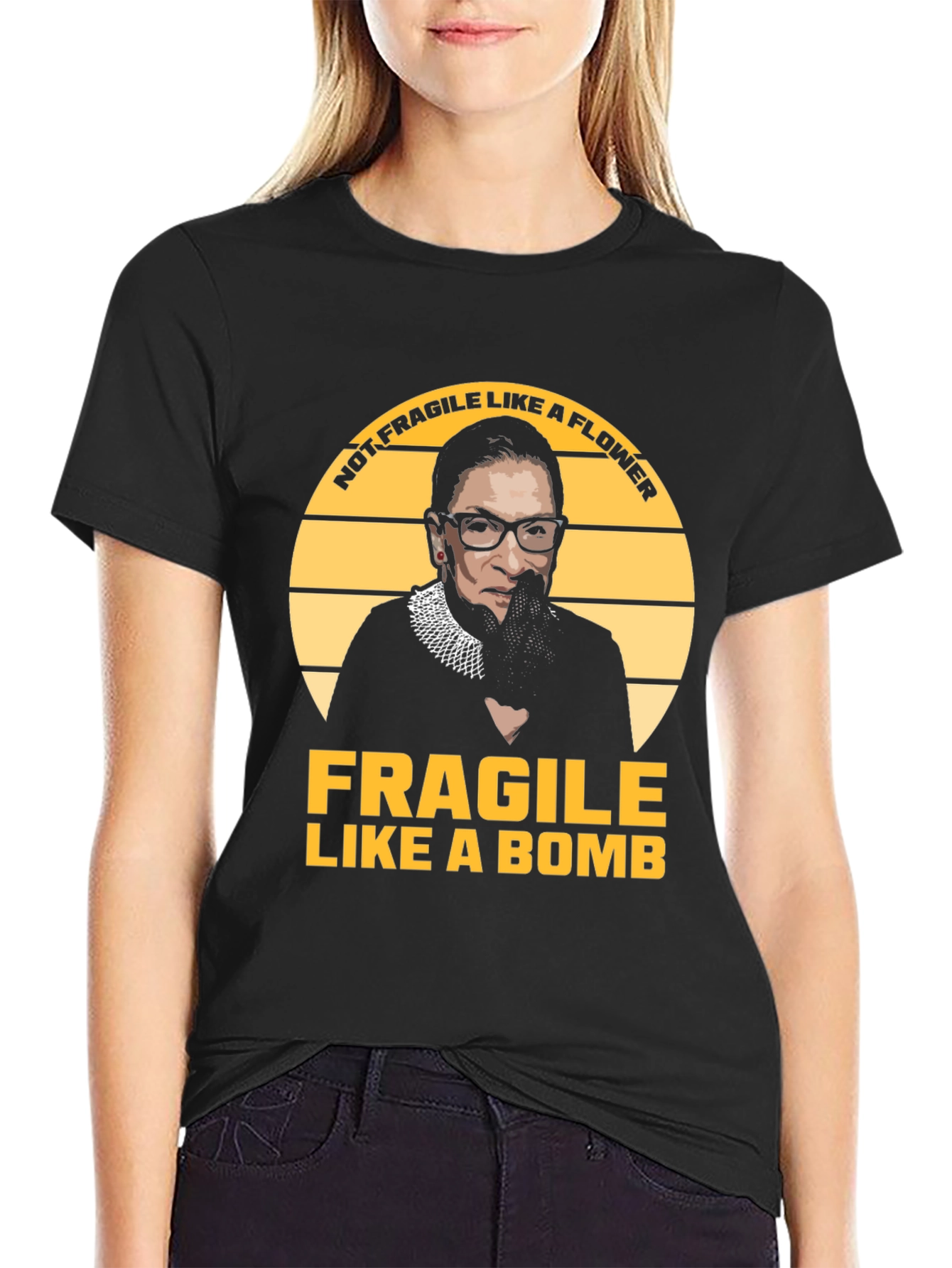 Fragile Like A Bomb RBG T-Shirt