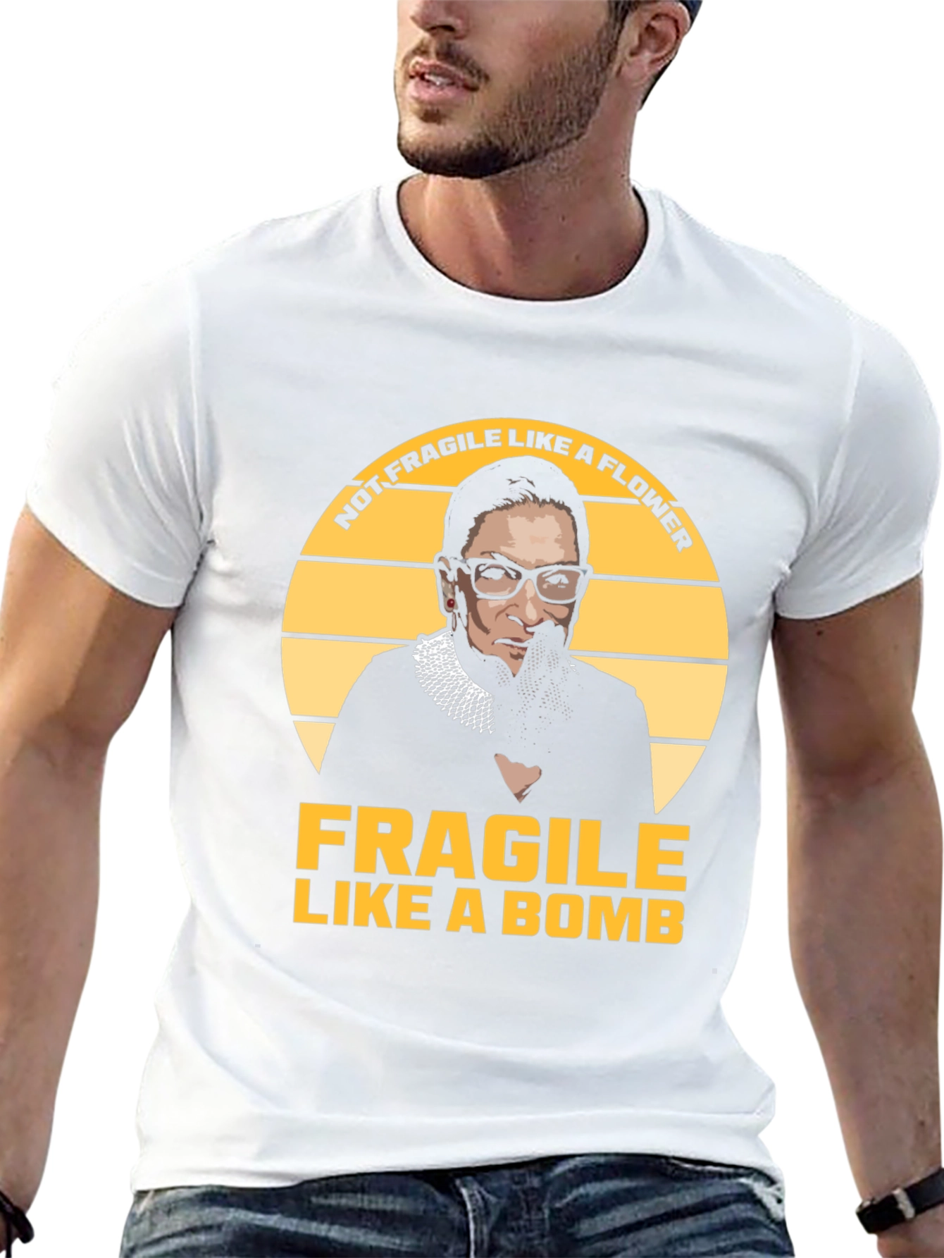Fragile Like A Bomb RBG T-Shirt