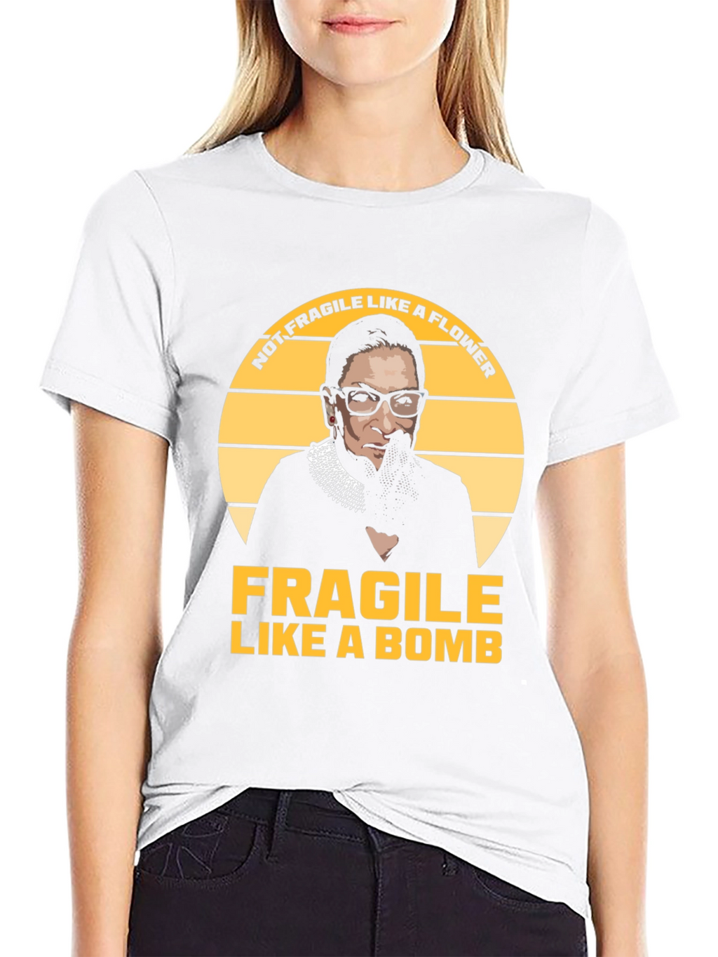 Fragile Like A Bomb RBG T-Shirt