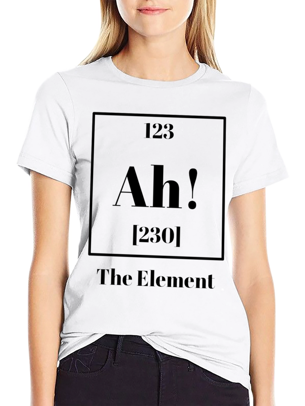 Ah! The Element Graphic T-Shirt - Black