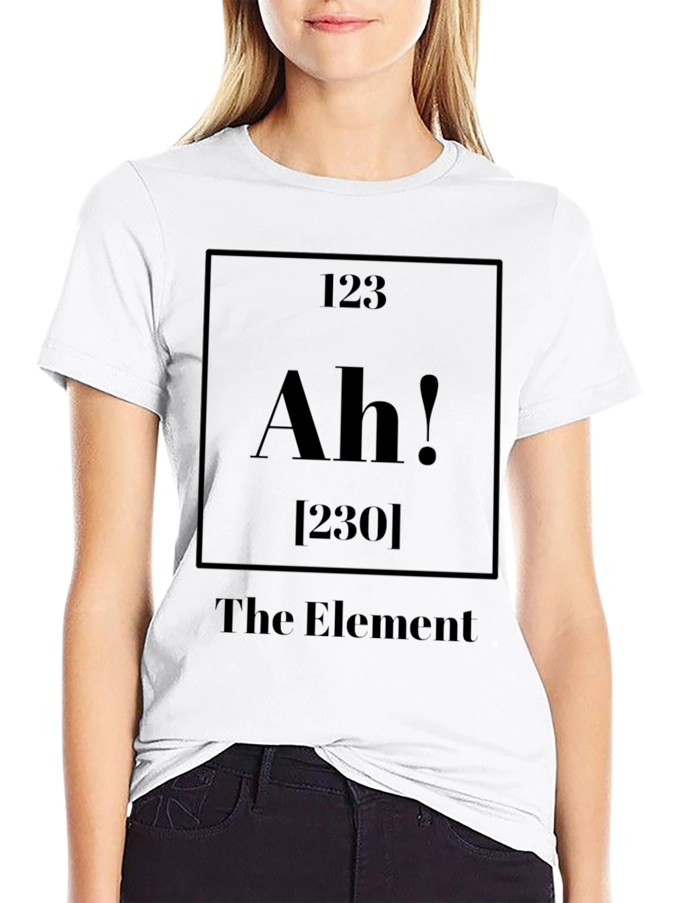 Ah! The Element Graphic T-Shirt - Black