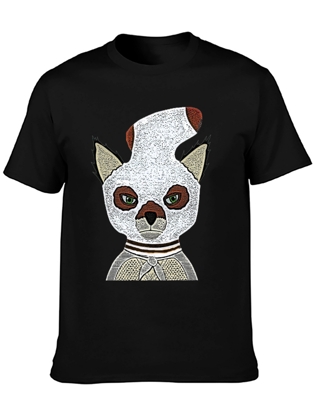 Lemur Sock-Head Graphic Tee - Unique Comfy