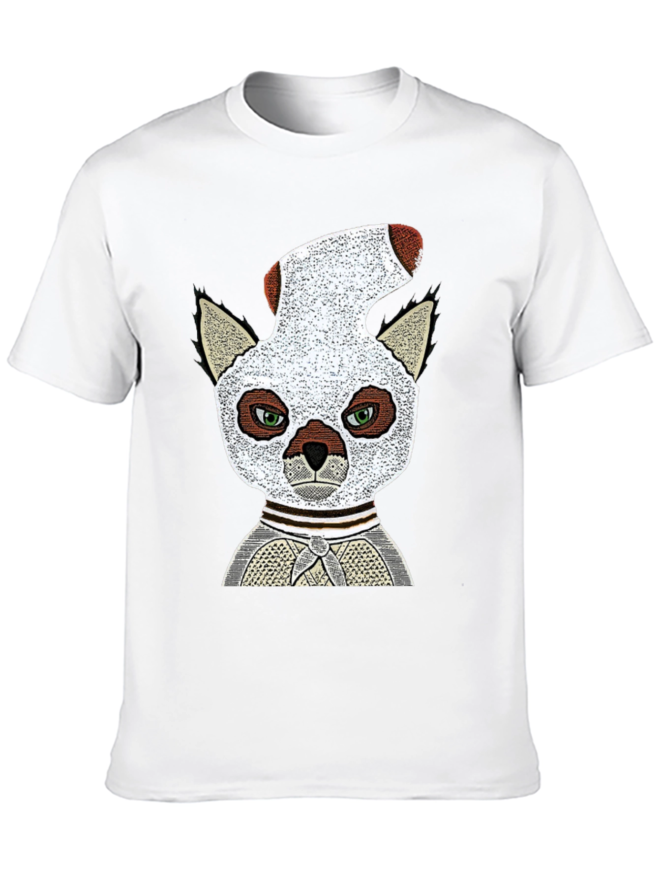 Lemur Sock-Head Graphic Tee - Unique Comfy