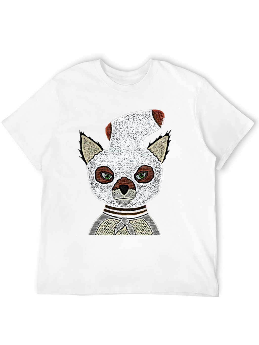 Lemur Sock-Head Graphic Tee - Unique Comfy